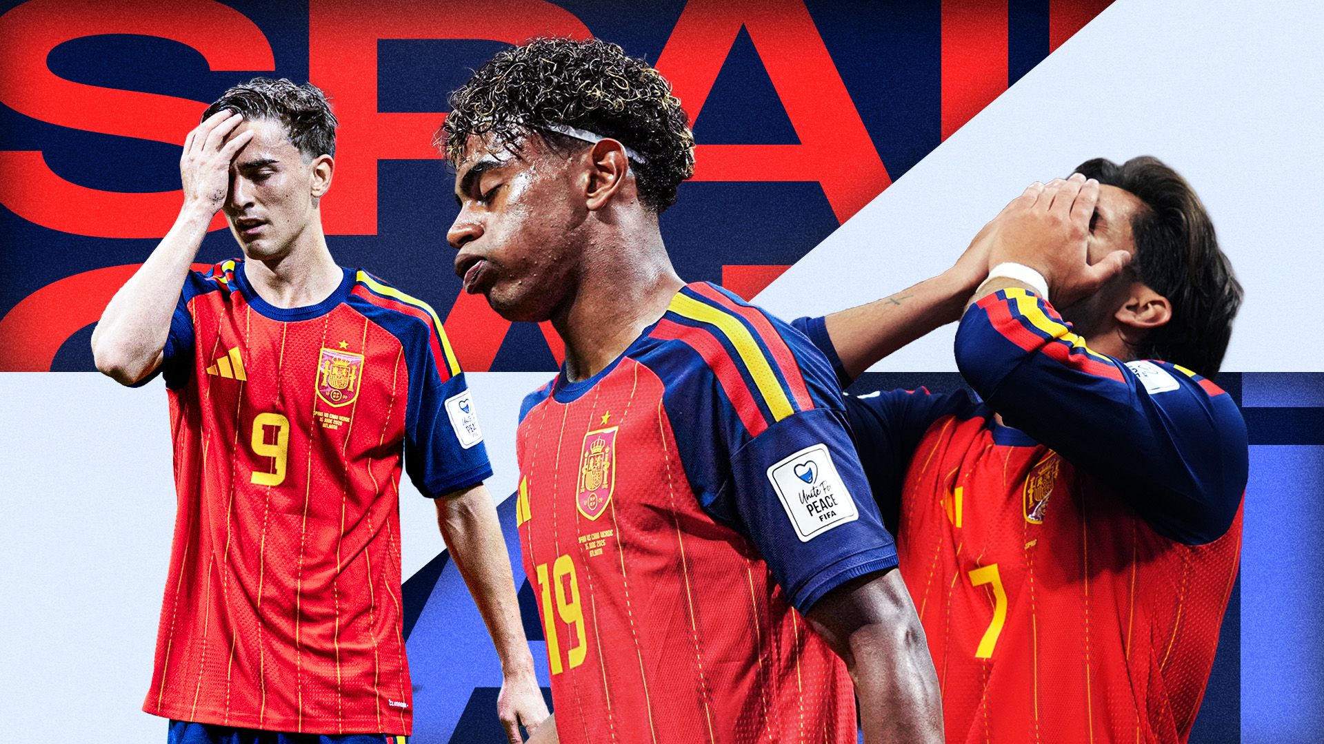 Spain player ratings Cape Verde GFX